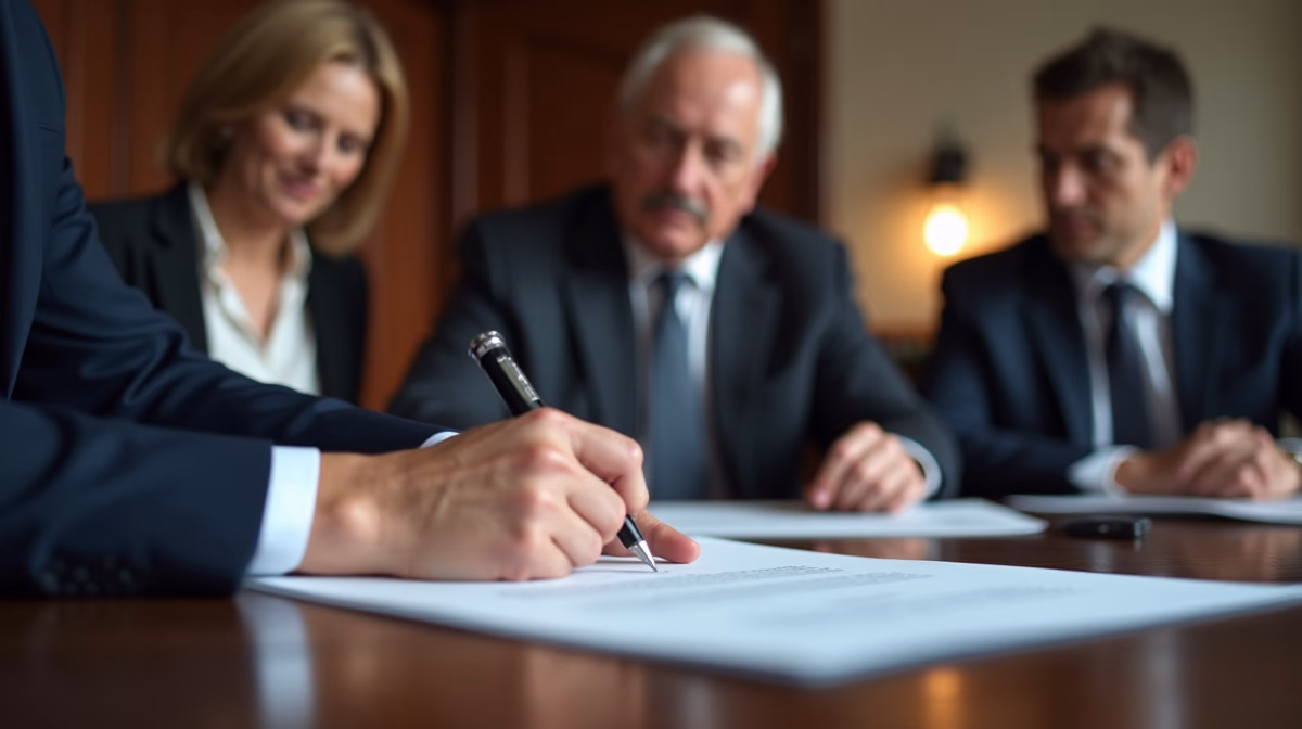 A California estate planning attorney is present for the proper execution of estate planning documents alongside two disinterested witnesses in attendance in a professional law office discussing: Are attestation disputes common in blended families