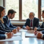 A Temecula estate planning attorney is supervising the proper execution of estate planning documents alongside qualified third-party witnesses observing the signing in a professional law office discussing: Can a will be both witnessed and notarized