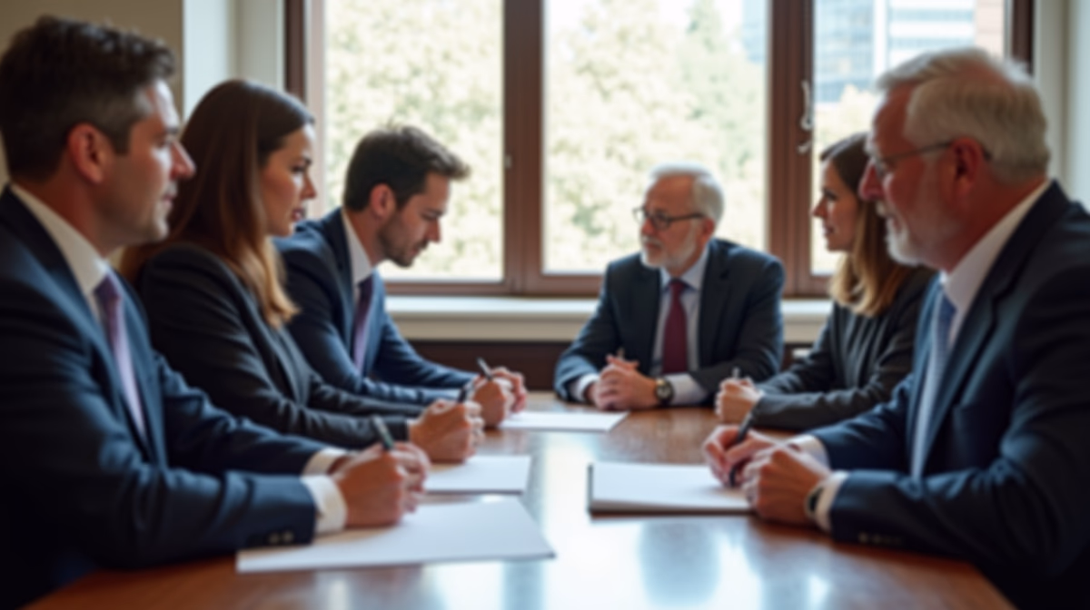 A Temecula estate planning attorney is supervising the proper execution of estate planning documents alongside qualified third-party witnesses observing the signing in a professional law office discussing: Can a will be both witnessed and notarized