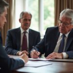 A Temecula estate planning attorney is guiding the proper execution of estate planning documents with two adult witnesses present in a private law office discussing: Can a will be challenged based on faulty attestation