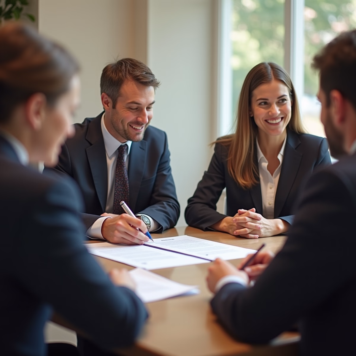 A California estate planning attorney is overseeing the proper execution of estate planning documents with qualified third-party witnesses observing the signing in a modern law office discussing: What is a Holographic Will