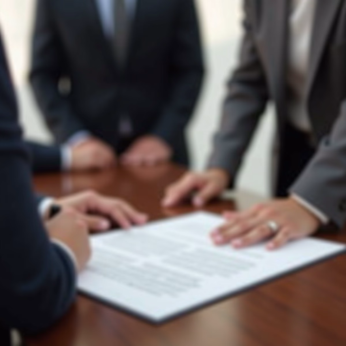 A Southern California estate planning attorney is overseeing the formal execution of a will with qualified third-party witnesses present in a professional law office discussing: Why Are Attestation Disputes More Frequent in Blended Families