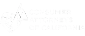 Consumer Attorneys of California member badge for personal injury attorney Richard Morse.