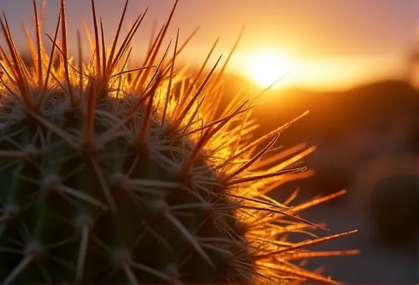 Sharp desert cactus textures in Anza-Borrego San Diego representing the threat detection of an estate planning risk framework.