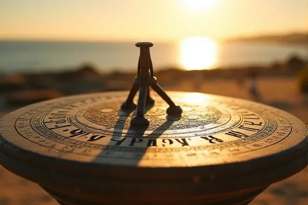 Close-up of a historic sundial in San Diego, representing the longevity and enduring legacy of a properly managed estate plan.