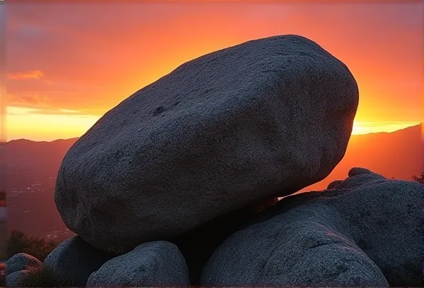 Ancient granite boulders in Poway San Diego representing the enduring foundation maintained by updating an estate plan.